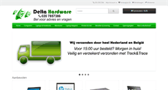 Desktop Screenshot of delta-hardware.nl